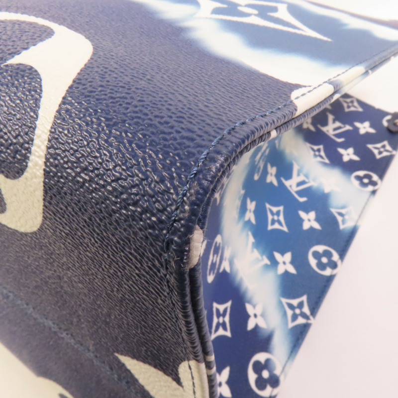 LOUIS VUITTON Monogram Escale On The Go銀扣手挽肩背兩用袋-8