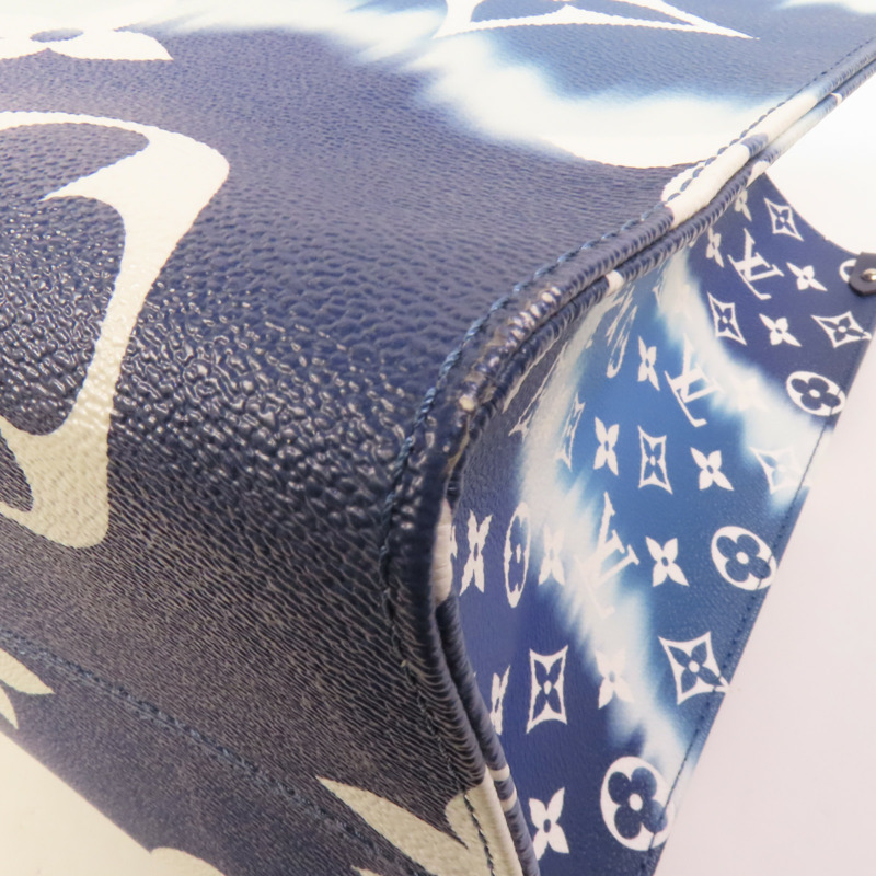 LOUIS VUITTON Monogram Escale On The Go銀扣手挽肩背兩用袋-10