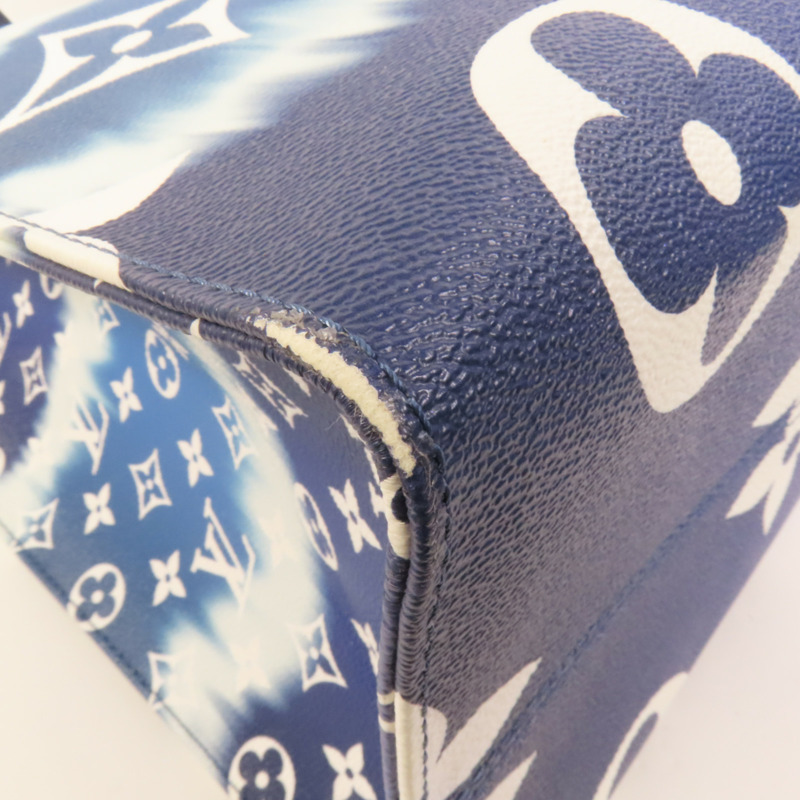 LOUIS VUITTON Monogram Escale On The Go銀扣手挽肩背兩用袋-11