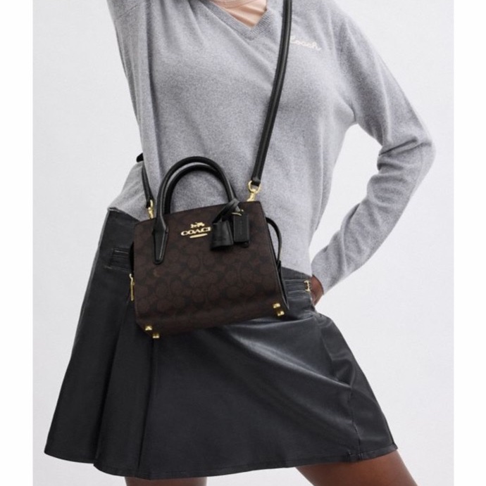 Coach 女士 Andrea 單肩包均碼碼22cm*11.5cm*16.5cm-1