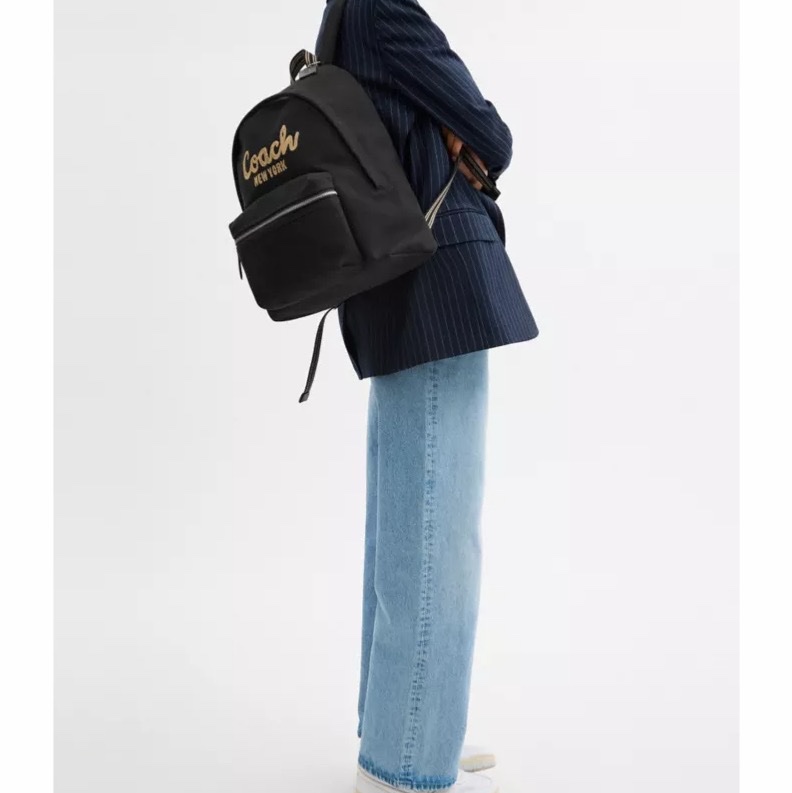 Coach 女士 拉鍊背包均碼碼33cm*14cm*38cm-4