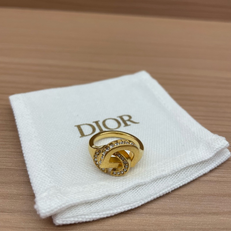 Dior迪奥 CD Logo戒指-1