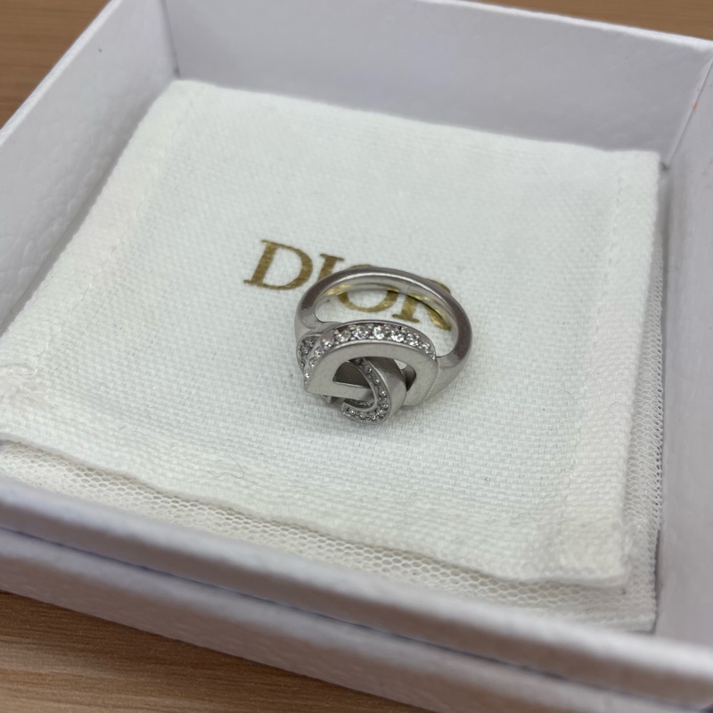 Dior迪奥 CD Logo戒指-0