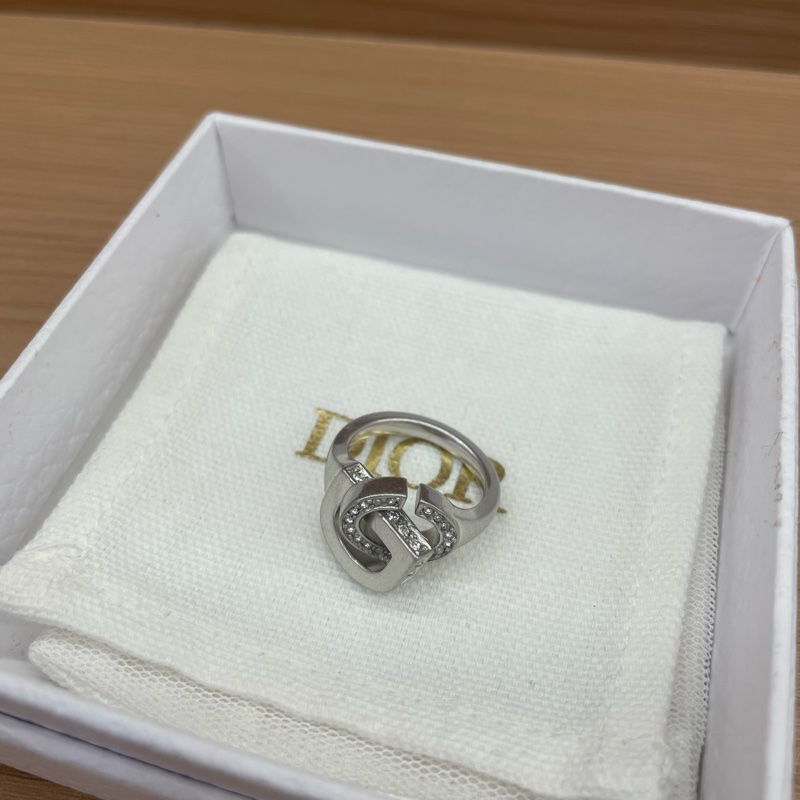 Dior迪奥 CD Logo戒指-1