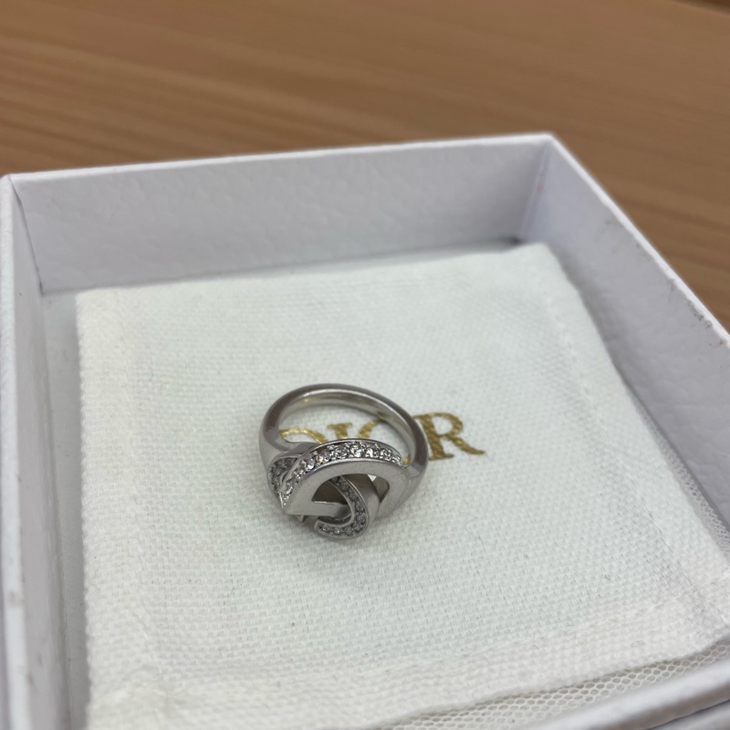 Dior迪奥 CD Logo戒指-4