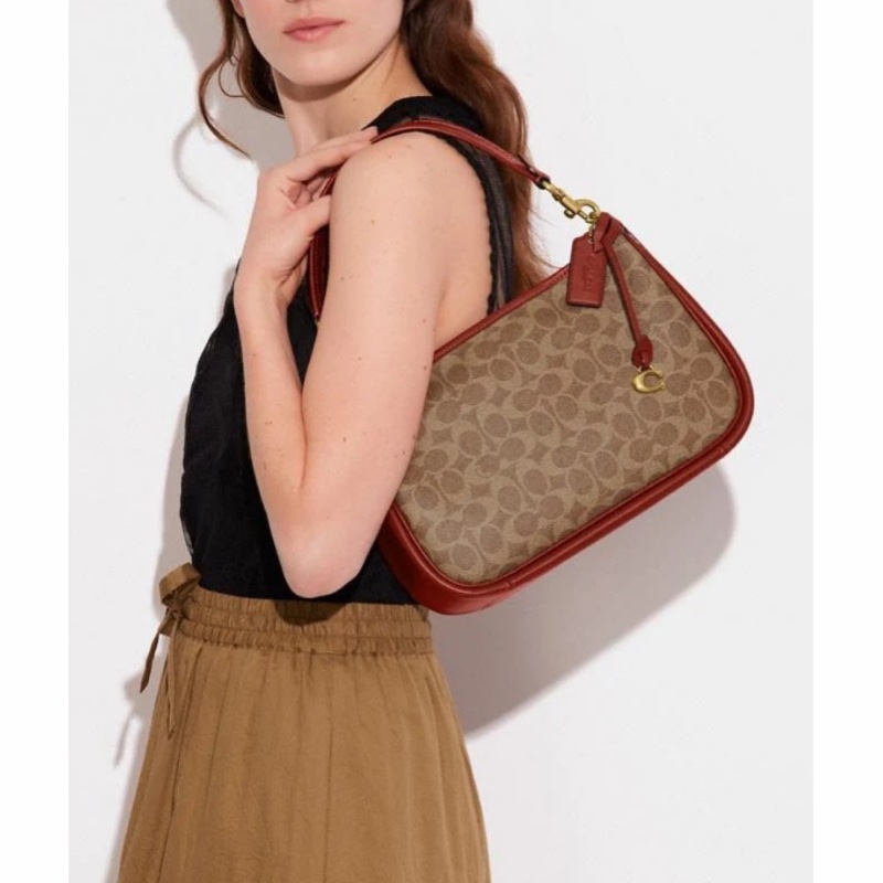 Coach 女士 徽標單肩包均碼碼28 X 11.4 X 18.5 CM-2