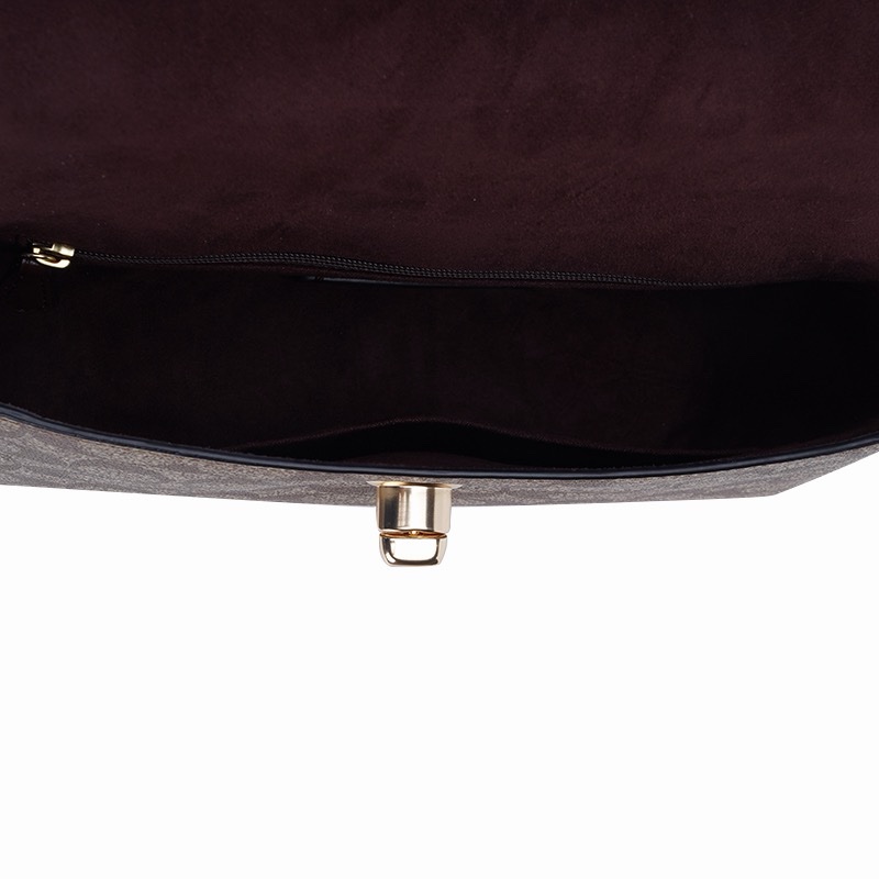 Coach 女士 Marlie系列logo提花手提包均碼碼24cm*7cm*18cm-4