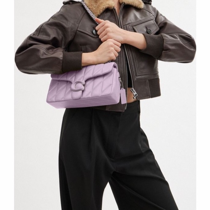 Coach 女士 翻蓋單肩包均碼碼26cm*8cm*14cm-4