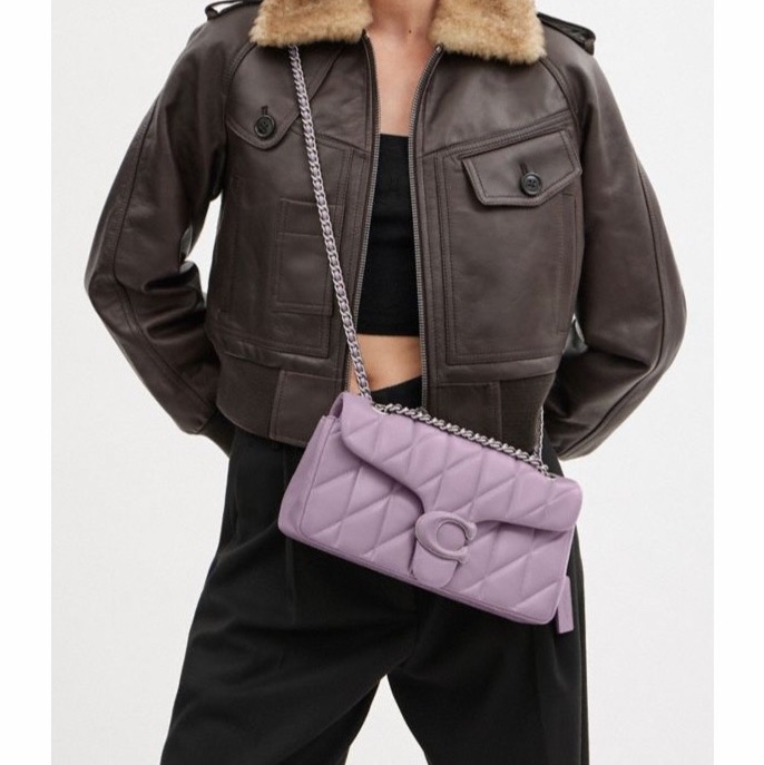 Coach 女士 翻蓋單肩包均碼碼26cm*8cm*14cm-6