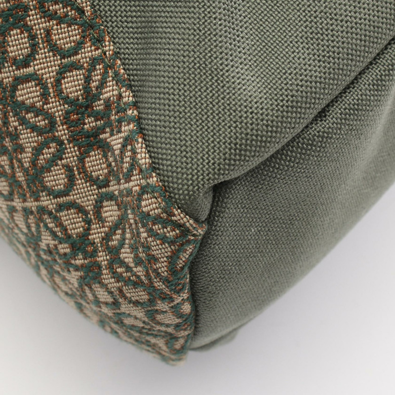 LOEWE Anton Thring Anagram 腰臀吊帶 AG B664M44X01 帆布皮革卡其色-4