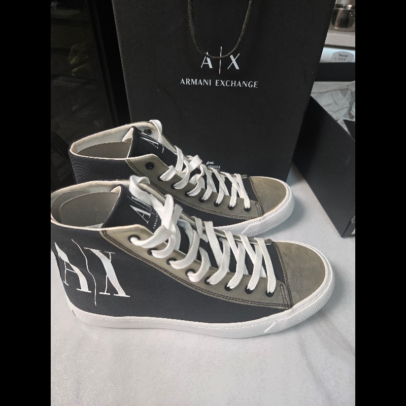 ARMANi 精品長筒鞋-1