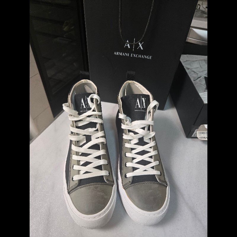 ARMANi 精品長筒鞋-5