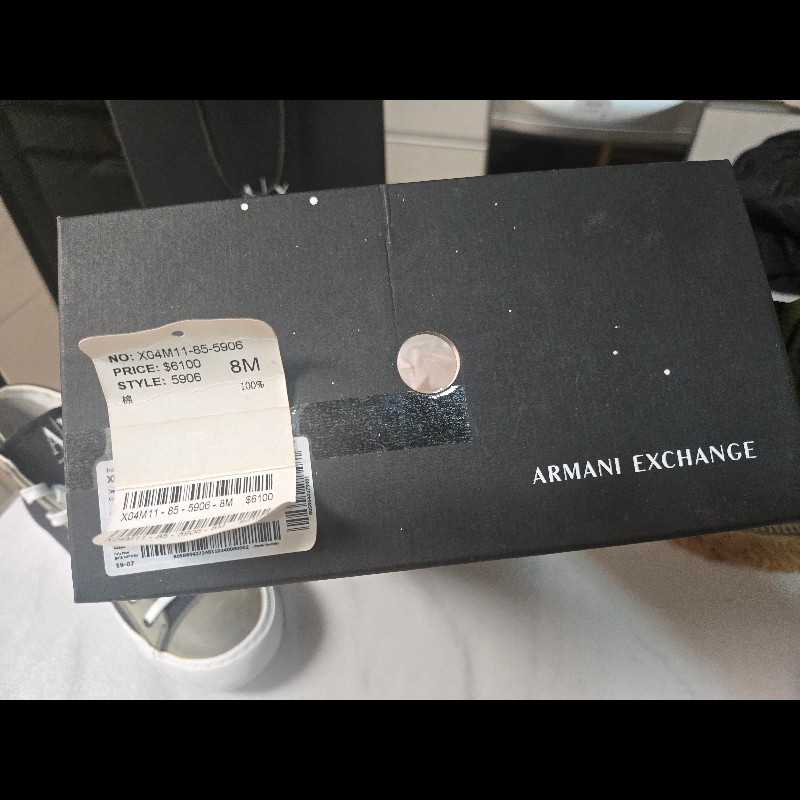 ARMANi 精品長筒鞋-11