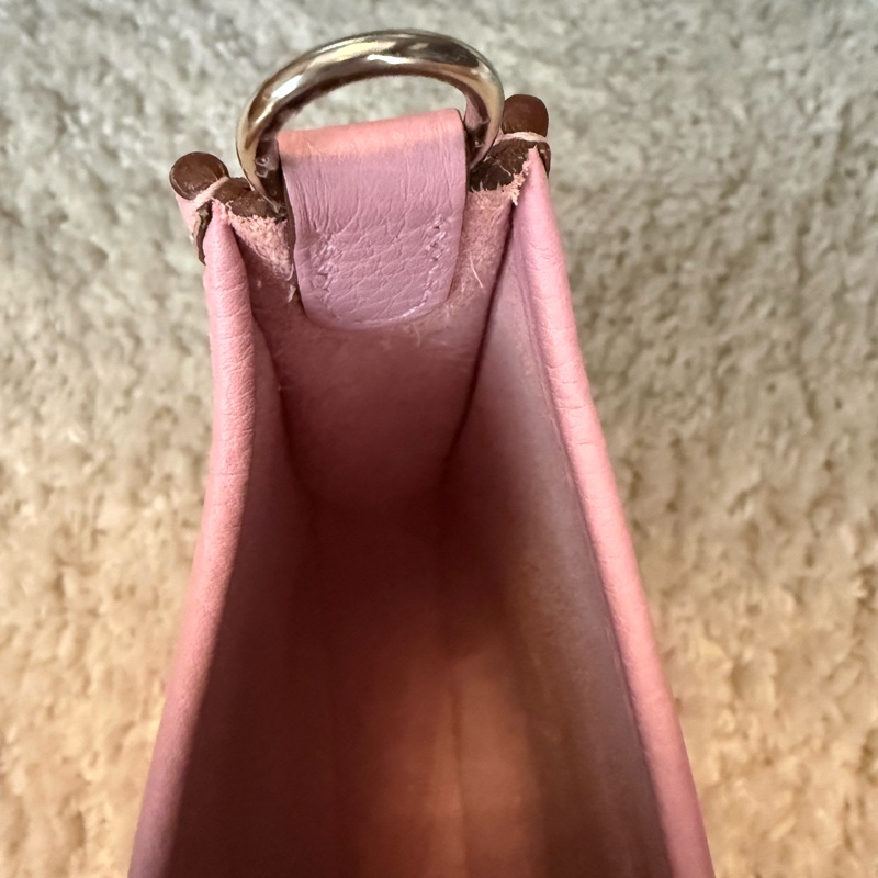 愛馬仕 mini Evelyne 錦葵紫X9-8