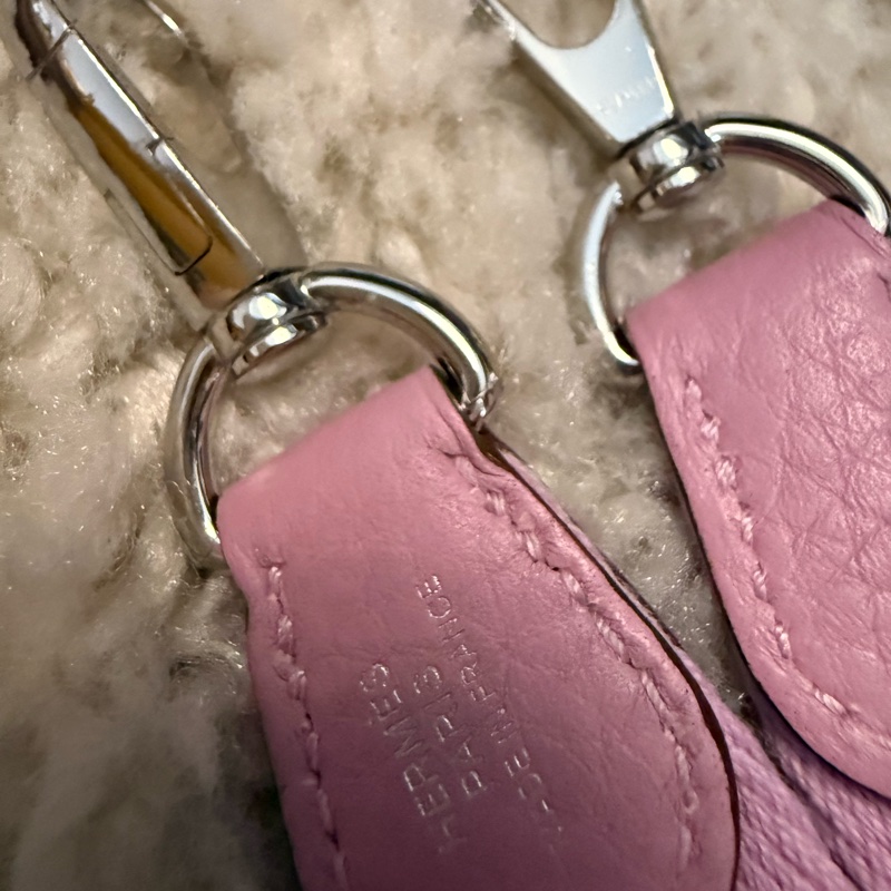 愛馬仕 mini Evelyne 錦葵紫X9-10