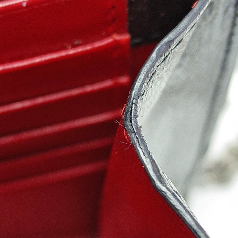 YSL KATE黑色牛皮絎縫斜挎包單肩包銀色五金可拆卸肩帶-15