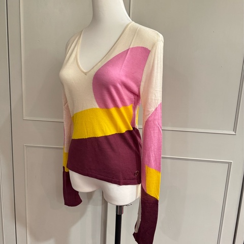 《新歡舊愛》正品CHANEL香奈兒針織長袖薄上衣F38(SM)