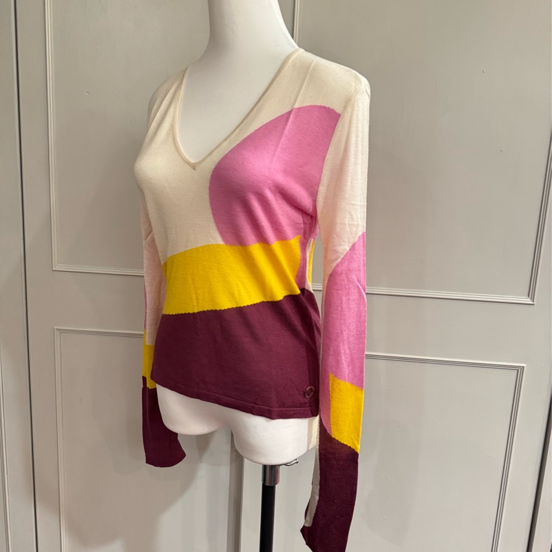 《新歡舊愛》正品CHANEL香奈兒針織長袖薄上衣F38(SM)-0