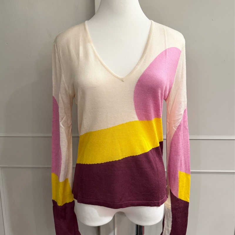 《新歡舊愛》正品CHANEL香奈兒針織長袖薄上衣F38(SM)-8