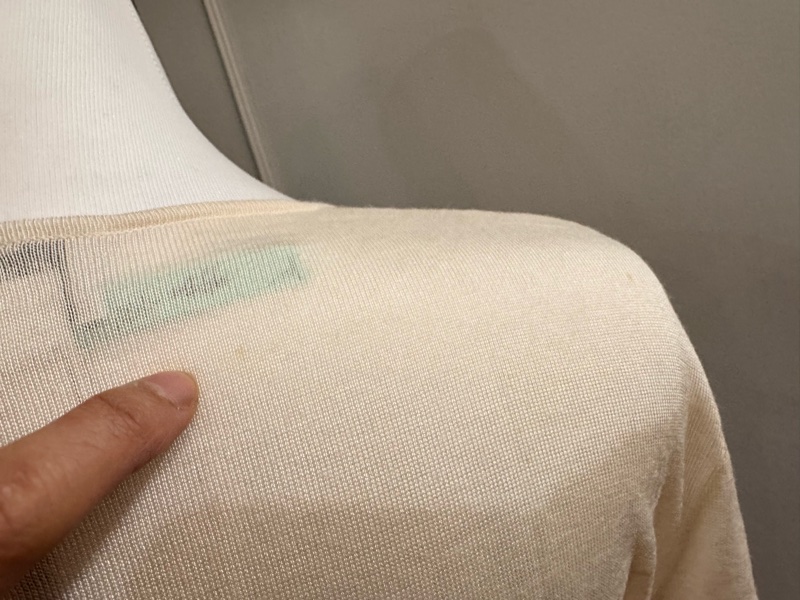 《新歡舊愛》正品CHANEL香奈兒針織長袖薄上衣F38(SM)-9