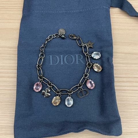 Dior petit系列CD幸运水晶手链