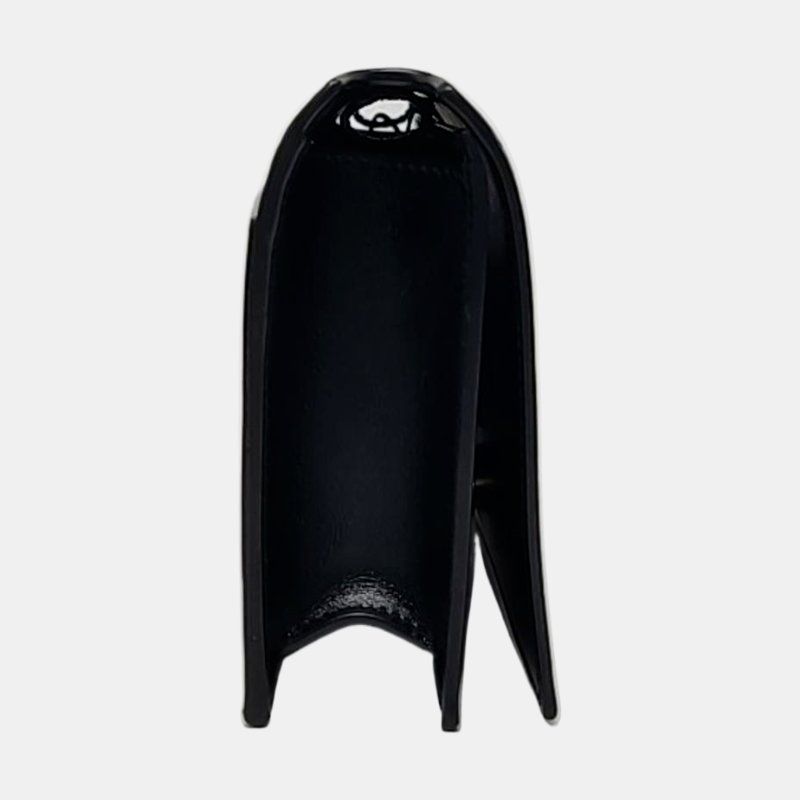 YSL 黑色牛皮斜挎包單肩包手拿包 金色五金 可拆卸肩帶-3