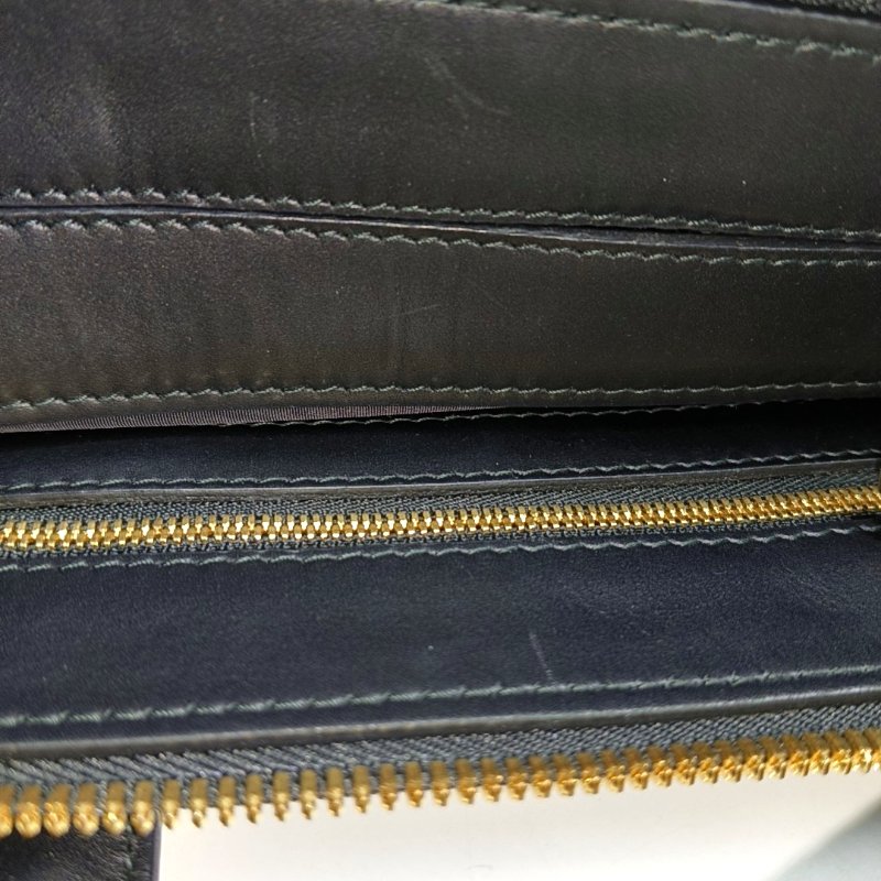 BALENCIAGA棕色牛皮手提包金色五金-10