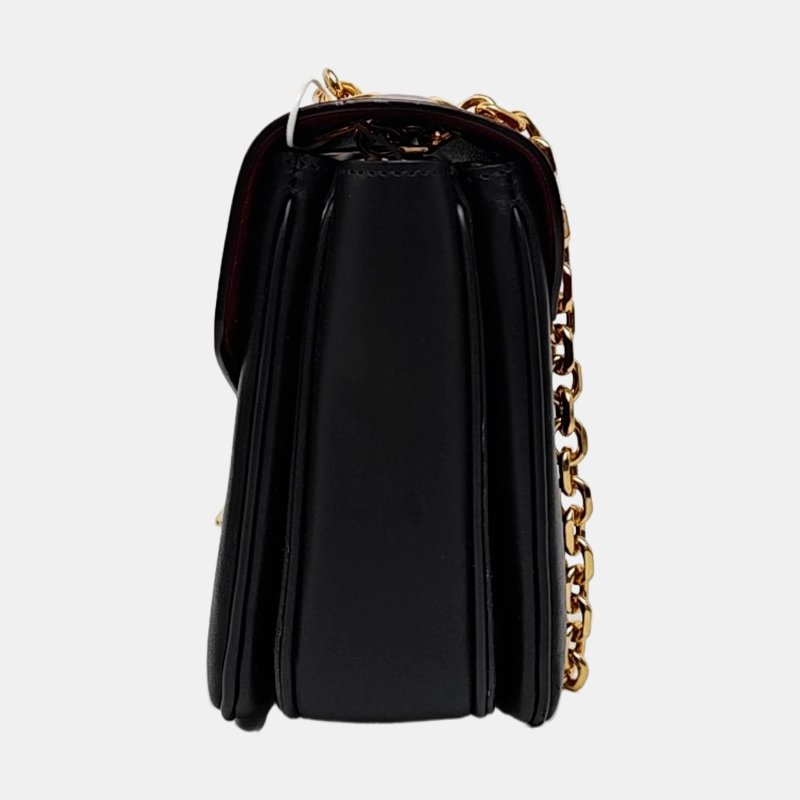 CELINE C 中號黑色牛皮單肩包手提包金色五金-2