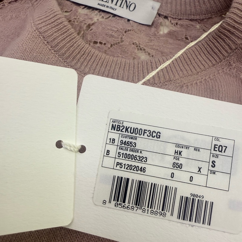 Valentino 上衣 Size : S  未使用品-2