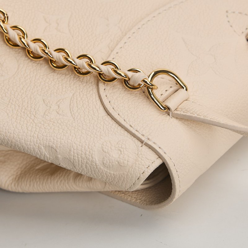 二手Lv backup 青蛙後背包／白壓紋-11