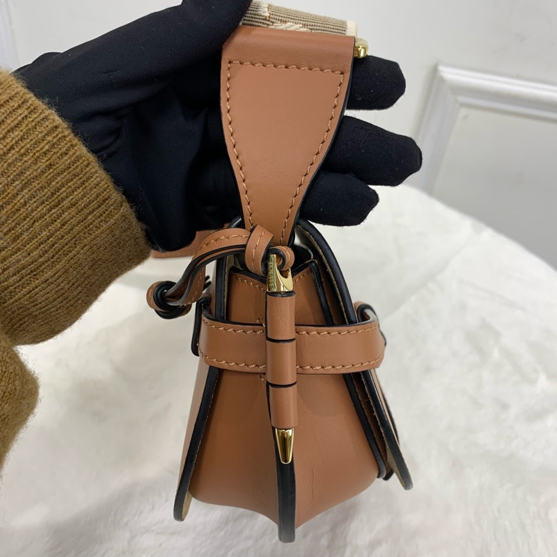 🤎Loewe光面牛皮啡色Mini Gate-1