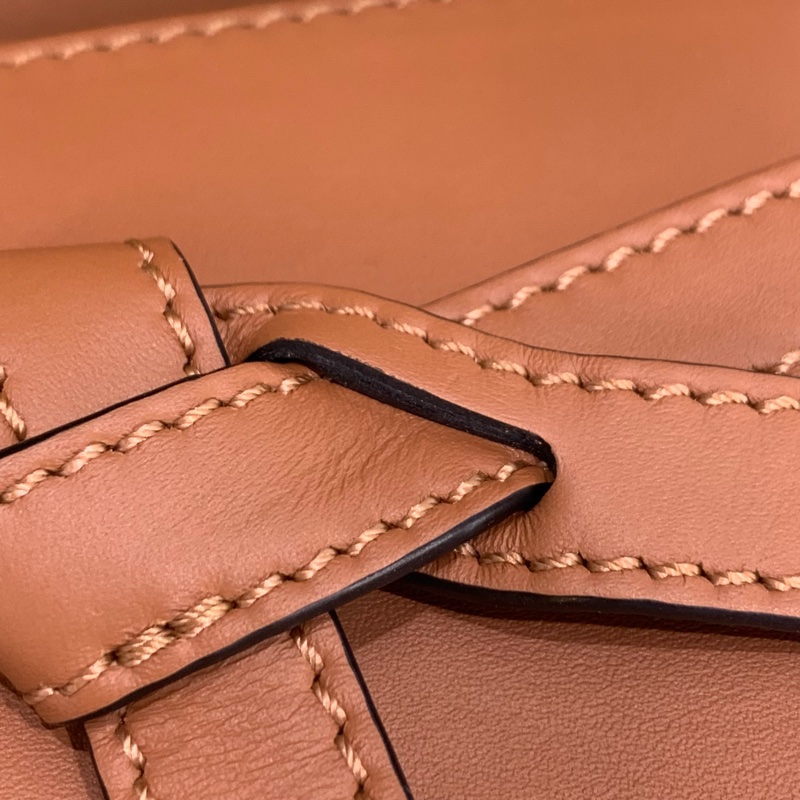 🤎Loewe光面牛皮啡色Mini Gate-6