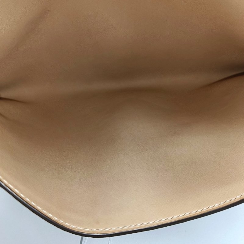 DELVAUX卡其色皮革手拿包 9.8新-8