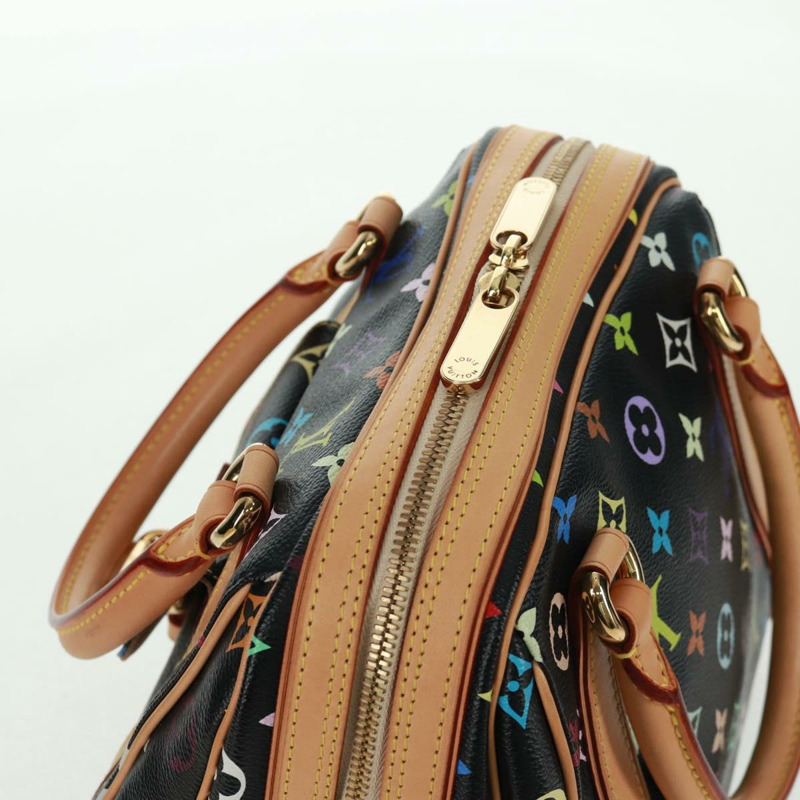 【日本直送】路易威登 Monogram Multicolor Priscilla 手袋 黑色 M40097 LV 正品 ac3881SAV-5