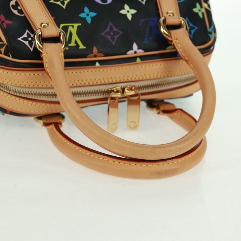 【日本直送】路易威登 Monogram Multicolor Priscilla 手袋 黑色 M40097 LV 正品 ac3881SAV-6