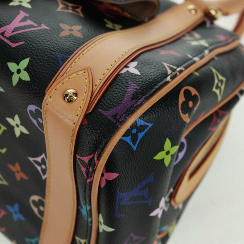 【日本直送】路易威登 Monogram Multicolor Priscilla 手袋 黑色 M40097 LV 正品 ac3881SAV-13