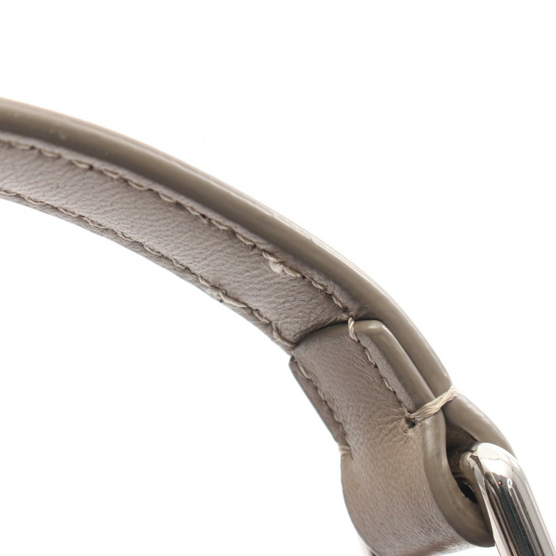 FENDI 迷你 Peekaboo 單肩斜背包 8BN244 皮革 米色 二手 女士-7