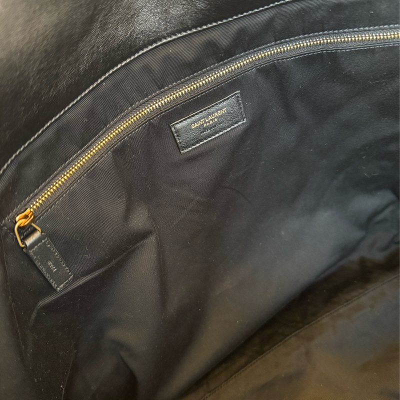 YSL黑菱格金大logo肩背包 時尚名媛最愛🫶🫶-25