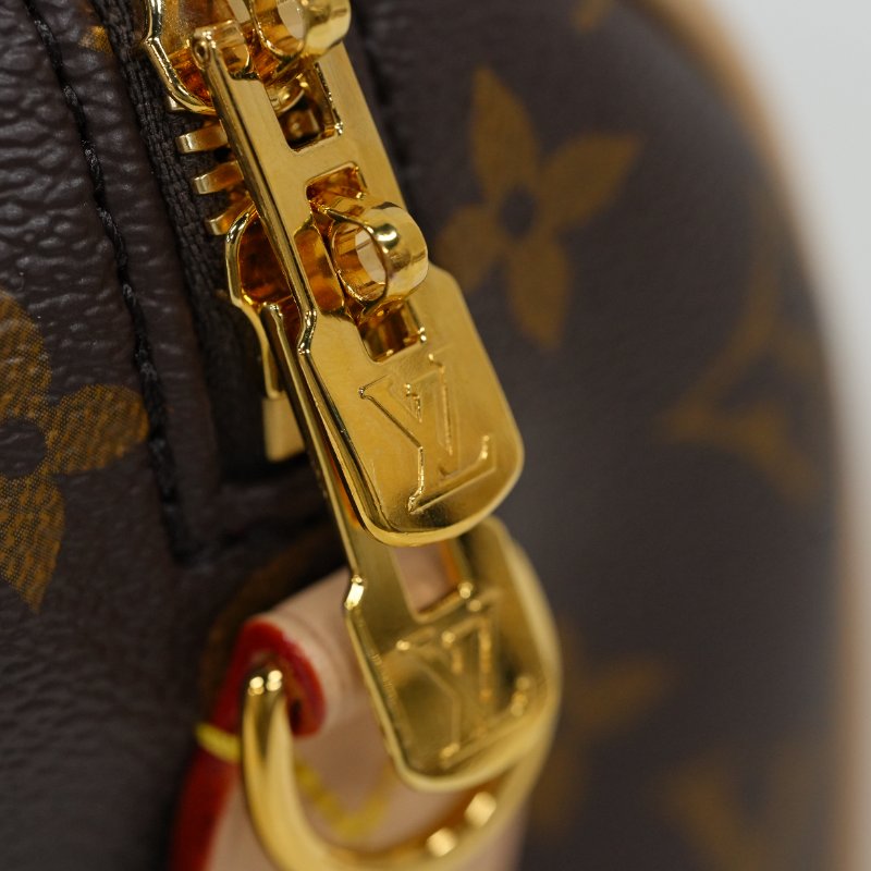 近全新 LouisVuitton/路易威登 Speedy20 黑色不可調節肩帶 斜背包-11