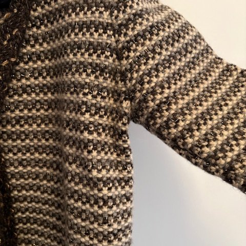 Chanel 喀什米爾/羊毛混紡邊織開衫-5