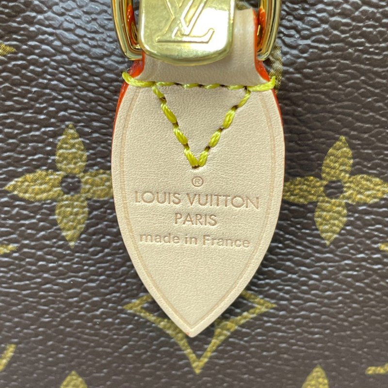 近全新 LouisVuitton/路易威登 Speedy20 桃紅色不可調節背帶 斜背包-13