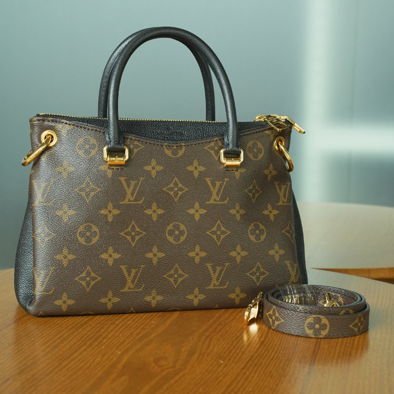 LouisVuitton/路易威登 Monogram Pallas 傳奇BB 手提包 肩背包-0