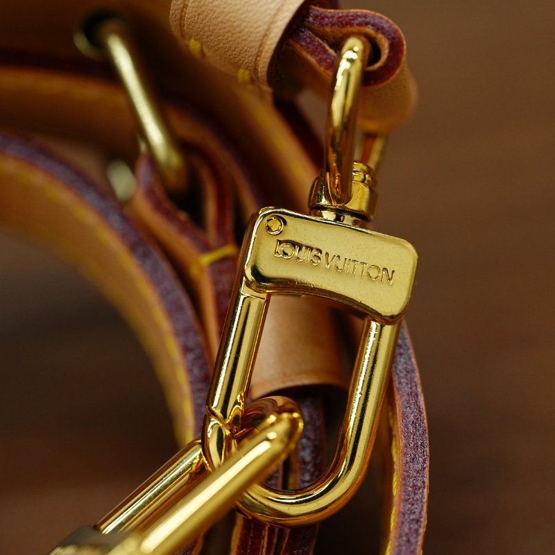 狀況超好 LouisVuitton/路易威登 老花Speedy30 背帶款 手提斜背包-19