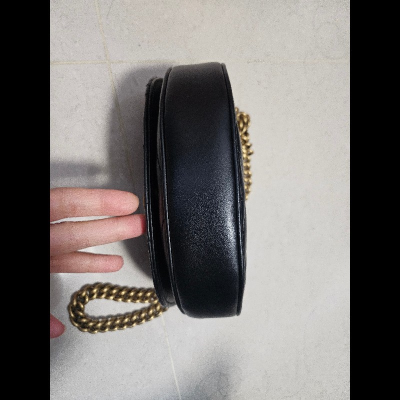 Gucci Marmont 馬夢半月包，99新喔～-4