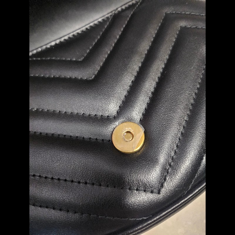 Gucci Marmont 馬夢半月包，99新喔～-9