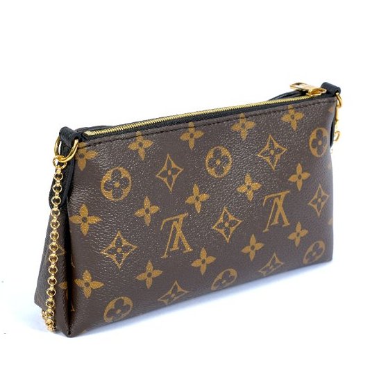 LouisVuitton/路易威登 Monogram Pallas Clutch 傳奇鏈條信封 斜背包-2