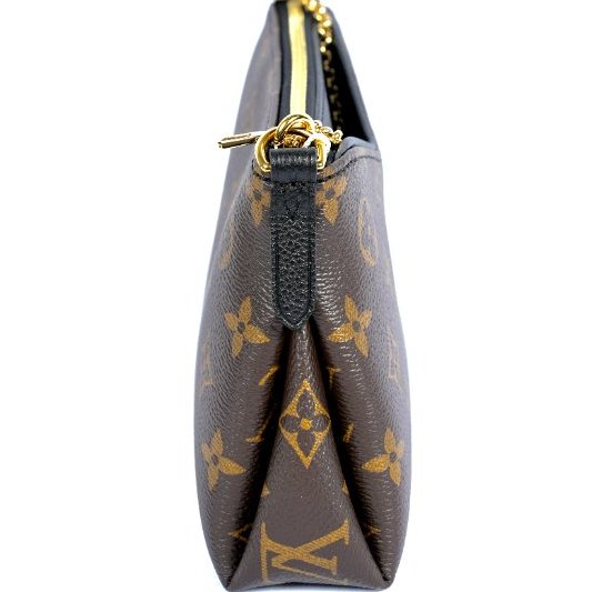 LouisVuitton/路易威登 Monogram Pallas Clutch 傳奇鏈條信封 斜背包-3