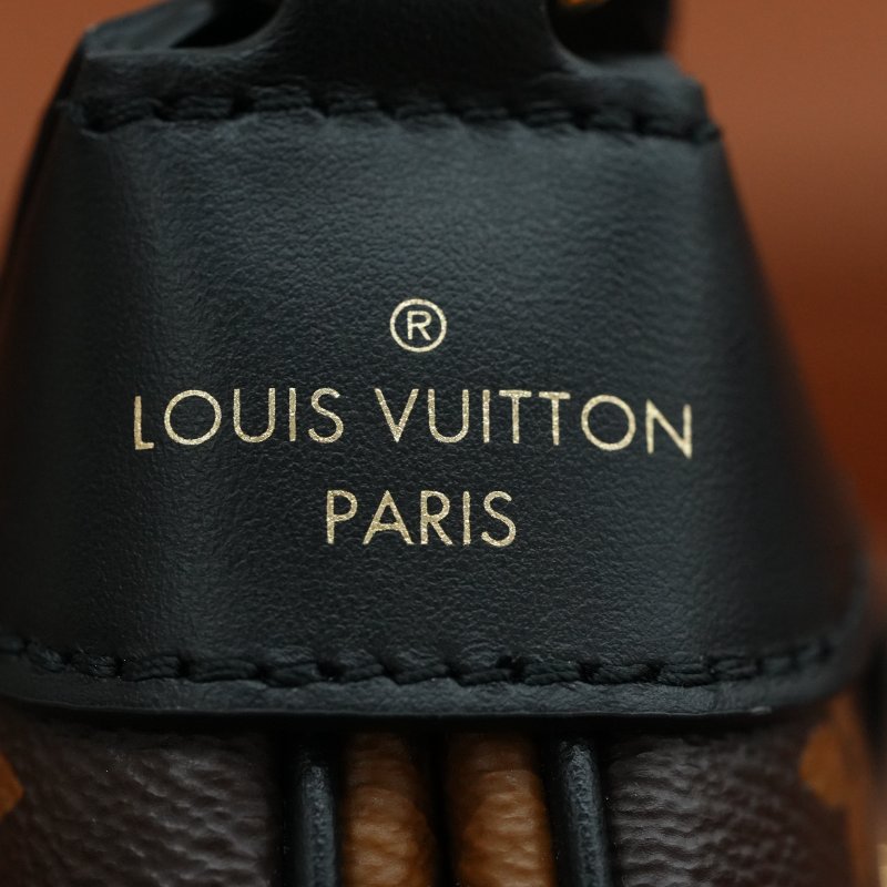 近全新 LouisVuitton/路易威登 Twinny 拼色牛角包 鏈條肩背包-6