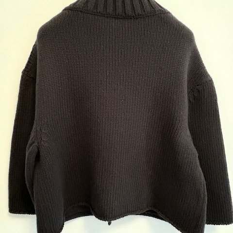 Chanel 黑色 cashmere 針織開襟衫-6