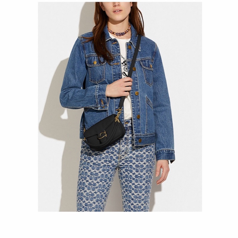 Coach 女士 徽標翻蓋單肩包均碼碼18.5 X 6.5 X 10.5 CM-8